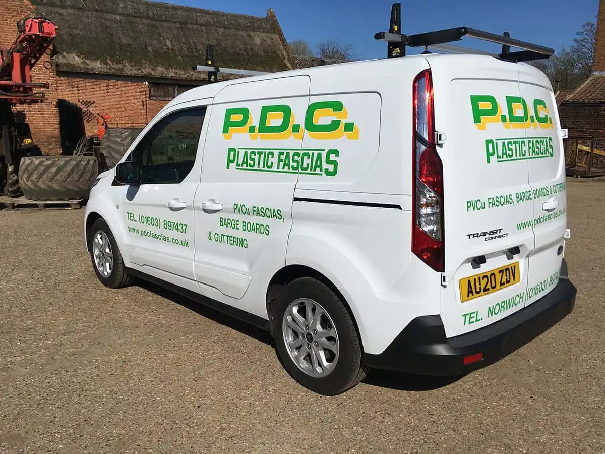Our Van | PDC Plastic Fascias | Norwich | Norfolk